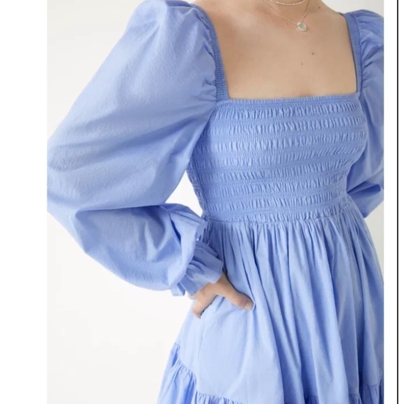 Los Angeles Atelier & other stories smocked dress, S. G961